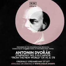 Poster of Dvorák's New World Symphony